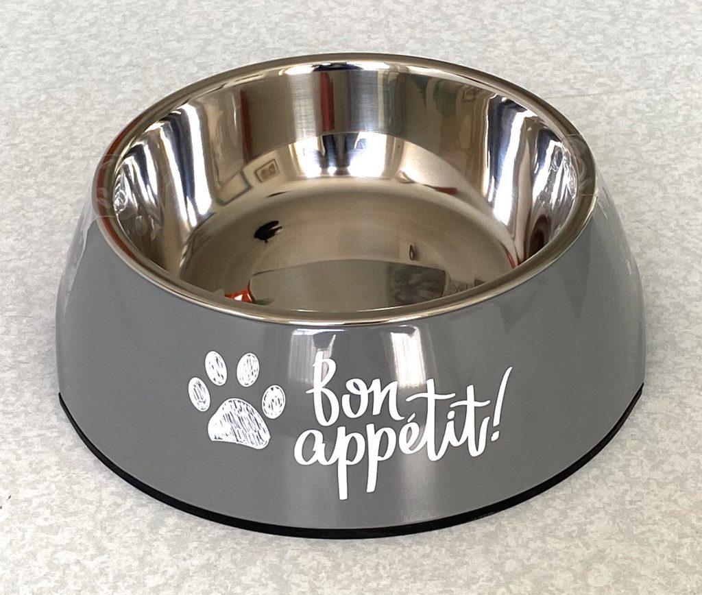 Feeding bowl for dogs or cats